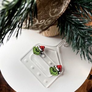 Grinch Studs | ship same/next day!